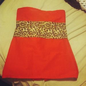 Custom made Tube Top also can be made as a dress !
