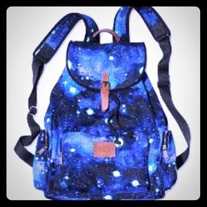 Victoria's Secret Galaxy Backpack RARE