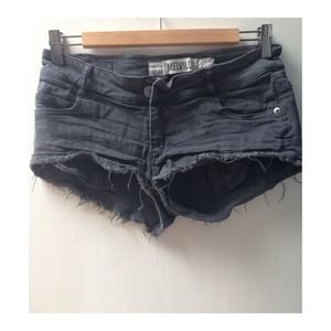 Brandy Melville Grey Denim Shorts