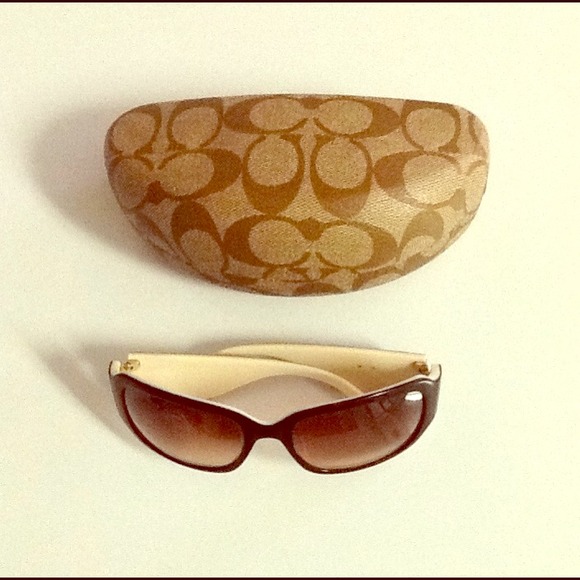 Coach Sunglasses with Signature Case