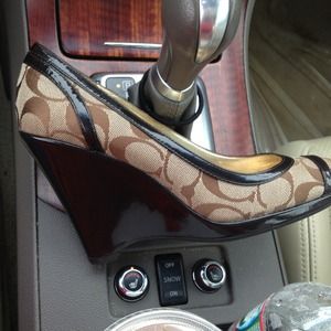 Authentic coach wedges