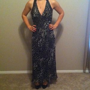 ❗️price reduced❗️Chiffon snakeskin dress