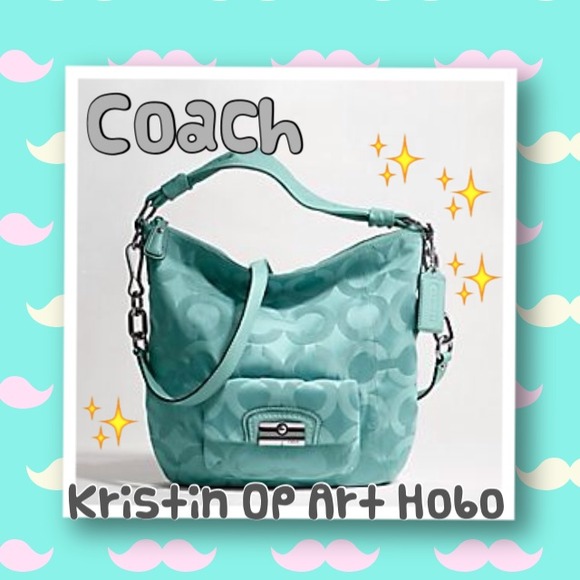 Coach Signature Kristin small hobo in SV/TQ