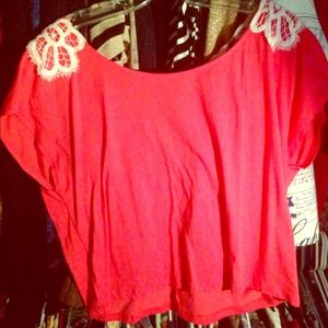 Forever 21 M salmon shirt