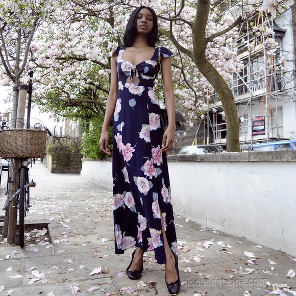 NEW Staring At Star Floral Cut Out Maxi