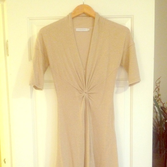 SOLD Chaiken gold dress