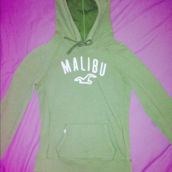Green Malibu Hollister Co. Hoodie