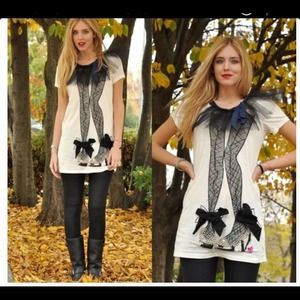 Reduced!!! LANVIN Paris bling t-shirt