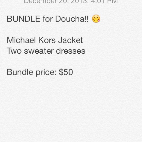 Bundle for doucha!