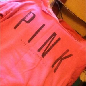 Victoria's Secret crew neck & mini dell laptop