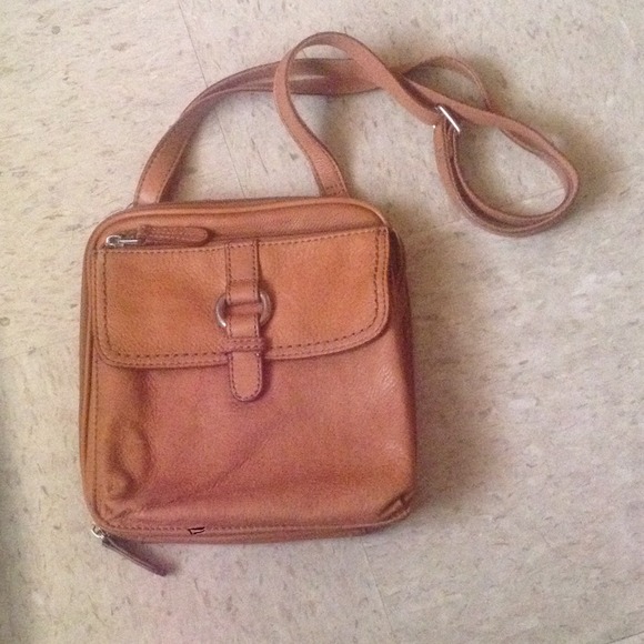 Fossil leather purse