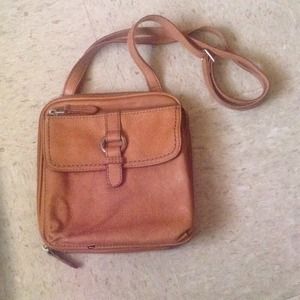 Fossil leather purse