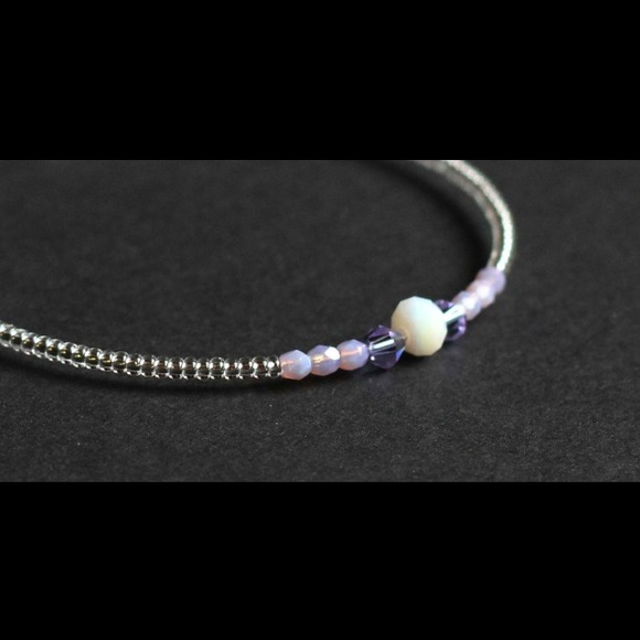 Elegant Swarovski crystal bracelet or armlet - Picture 2 of 4