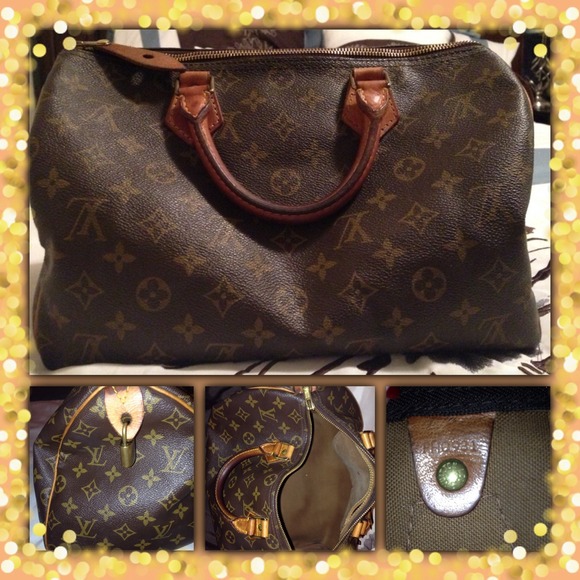 Authentic Louis Vuitton Speedy 30 handbag