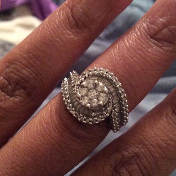 1 ct tw 10 kt white gold