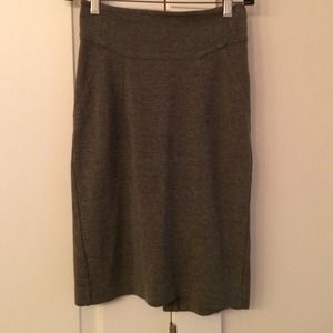 H&M Grey Pencil Skirt