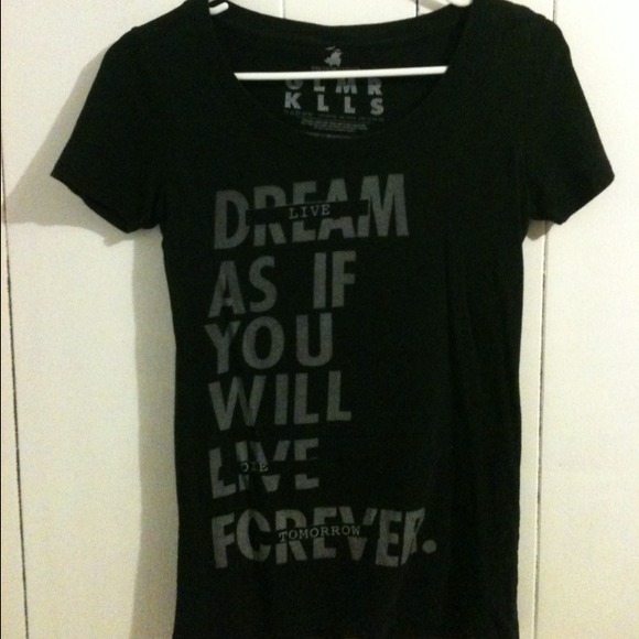 "Dream Forever" tee by GLMR KLLS