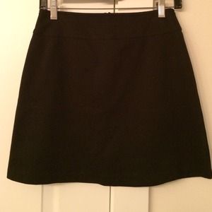 Banana Republic Black A-Line Miniskirt