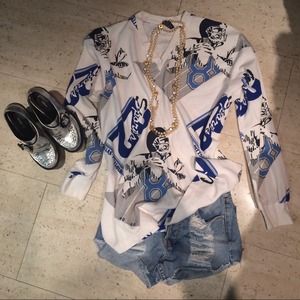 OFFER/TRADE: Vintage Sports Thermal Sweater