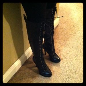 Schutz calf Argentino boots