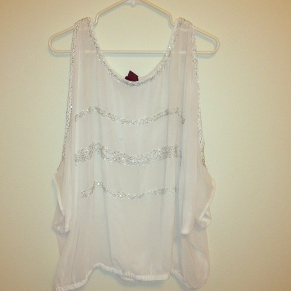 **Reserved** Fredrick of Hollywood see thru shirt.