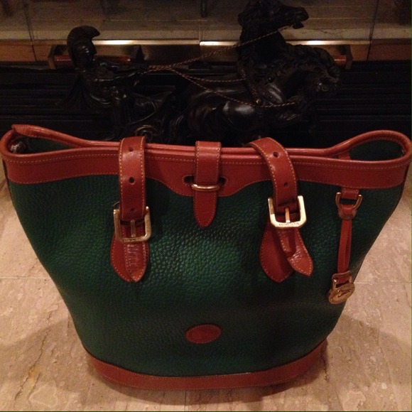 Large Authentic Emerald Dooney & Bourke Purse