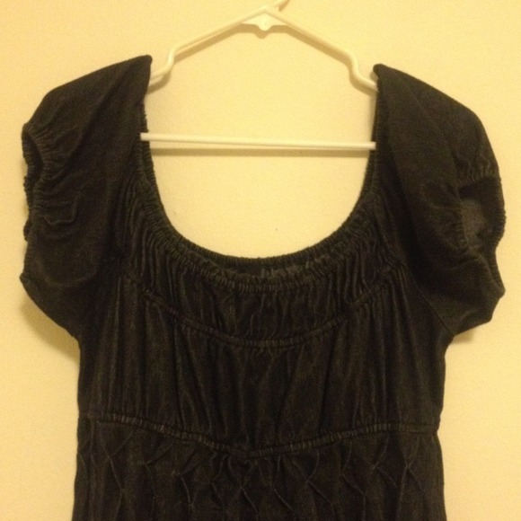 Jean type dress~~ very cute with a pair of boots ~