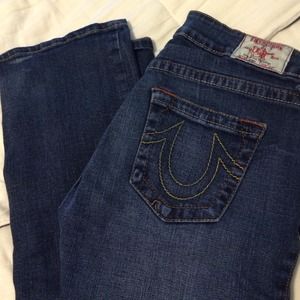 True Religion Straight Leg Jeans