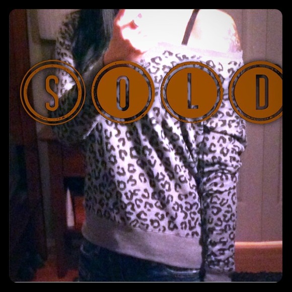 Cheetah Print Pullover