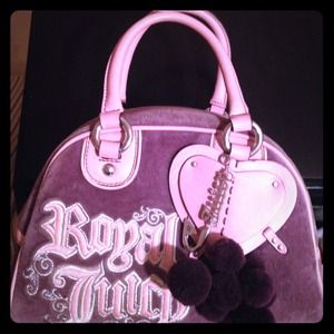 Juicy Couture Velour Handbag/Purse
