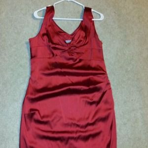 Red hot after 5 dress