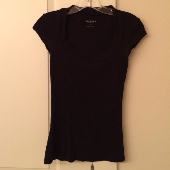 SOLD on eBay! Express Black Short Sleeve Sweater