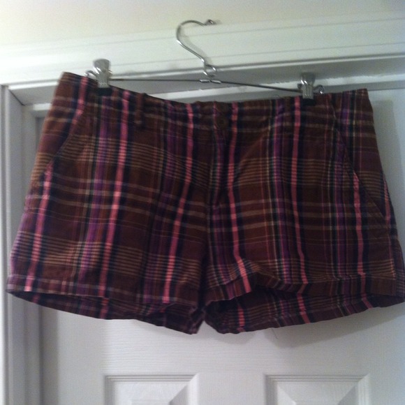 Plaid Rue 21 Shorts SKU617
