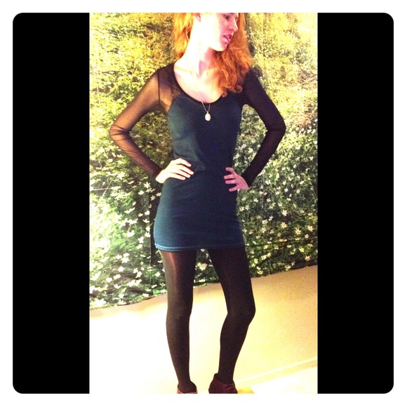 Dark Jungle Green Dress 😘 Reduced!