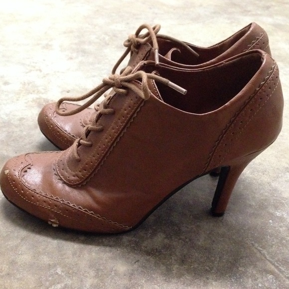 Forever 21 Shoes - F21 Brown Ankle Boots