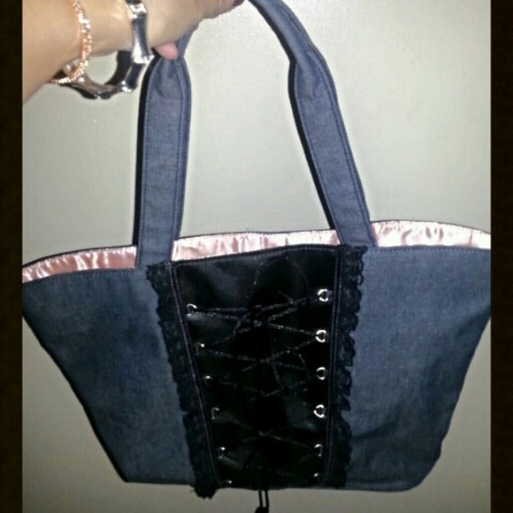 Victoria's Secret Lace Up Tote