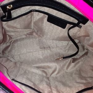 Hot pink Michael kors tote