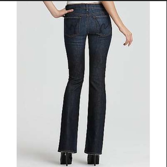 Citizens of humanity Dark blue low waist bootcut