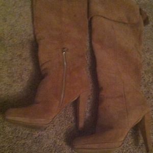 Michael Kors suede boots