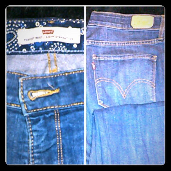 Perfect Waist/525 Straight-Leg Levi's.