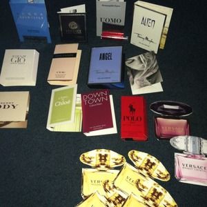 Perfume samples 19 in all
