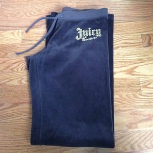 💯 Authentic Juicy Couture Brown Velour  Outfit