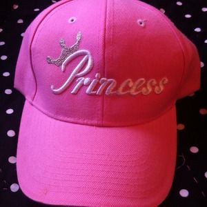 Never worn Pink Princess Ball Cap Hat