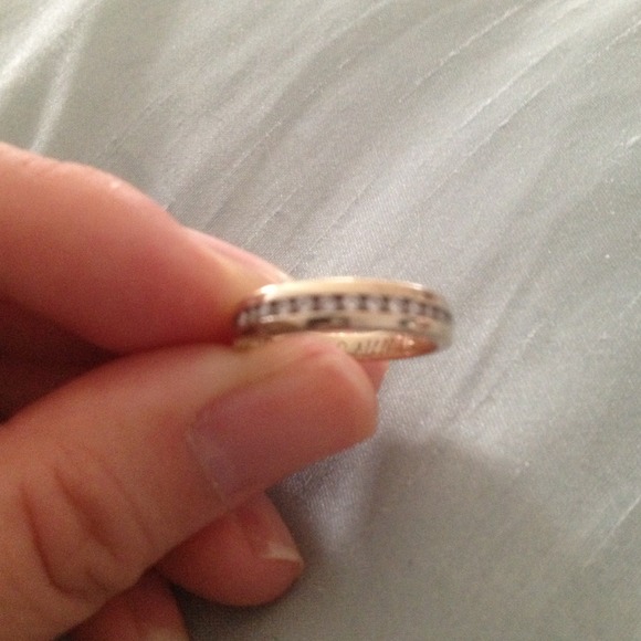 10k gold channel ring
