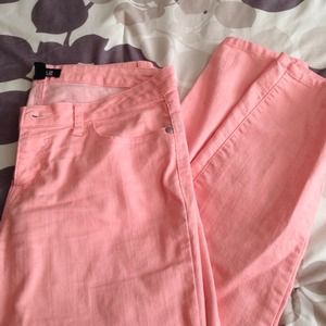 Peach skinny jeans from forever21 size 30