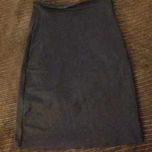High waist long skirt spanx