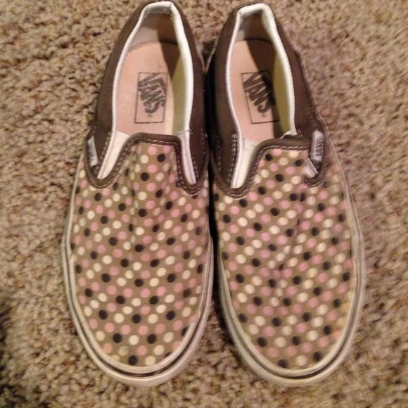 Pink and Chocolate Vans