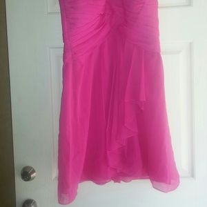 David's Bridal knee length dress