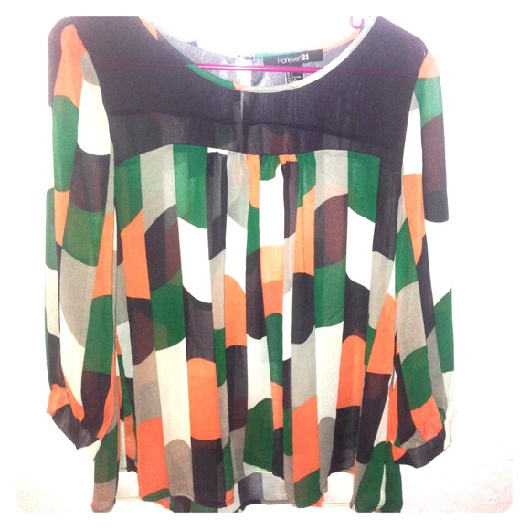 3/4 sleeve top
