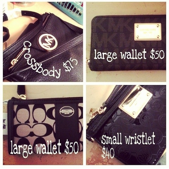 Hi, ladies I'm selling 4 100% Authentic wallets !